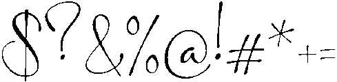 The Candelor otf (400) Font OTHER CHARS