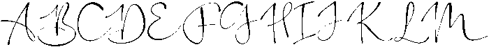 The Candelor otf (400) Font UPPERCASE