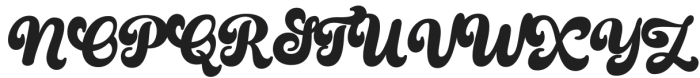 The Chastha Script Regular otf (400) Font UPPERCASE