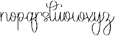 The Chatime Regular otf (400) Font LOWERCASE