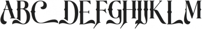 The Cheelaved otf (400) Font UPPERCASE