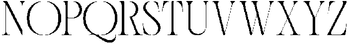 The Choirs Regular otf (400) Font UPPERCASE