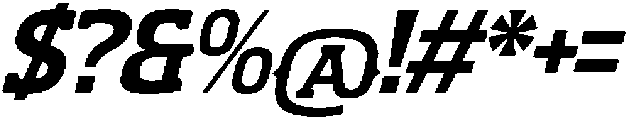 The Cielos Italic otf (400) Font OTHER CHARS