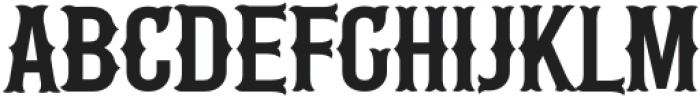The Circus Font Regular otf (400) Font UPPERCASE