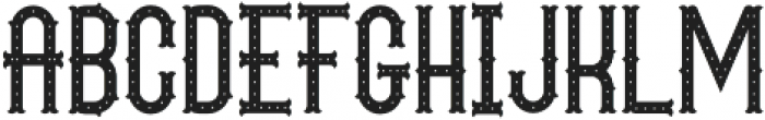 The Circus Show Dot otf (400) Font LOWERCASE