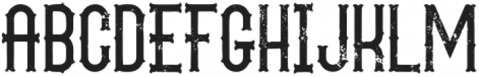 The Circus Show Rough otf (400) Font UPPERCASE