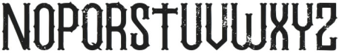 The Circus Show Rough otf (400) Font LOWERCASE