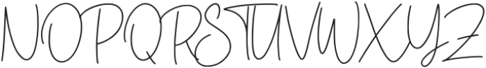 The Classic Signature otf (400) Font UPPERCASE