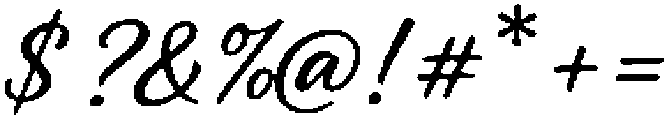 The Clubhouse Script otf (400) Font OTHER CHARS