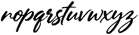 The Clubhouse Script otf (400) Font LOWERCASE