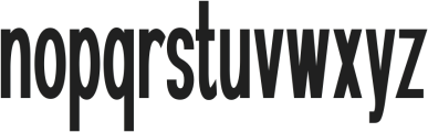 The Cons Bold otf (700) Font LOWERCASE