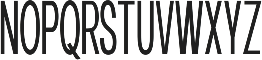The Cons Regular otf (400) Font UPPERCASE