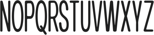 The Cons Rounded otf (400) Font UPPERCASE