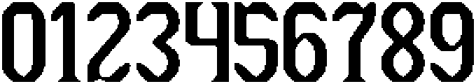 The Cosmic Heart otf (400) Font OTHER CHARS