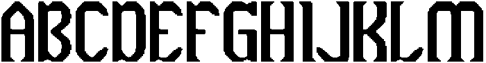 The Cosmic Heart otf (400) Font UPPERCASE