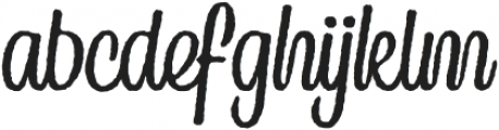 The Country Blues Raw Script otf (400) Font LOWERCASE
