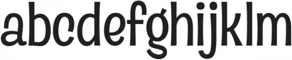The Country Blues Regular otf (400) Font LOWERCASE