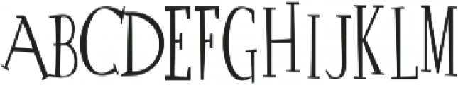 The Creeps ttf (400) Font UPPERCASE