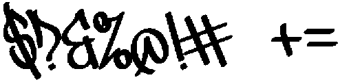 The Darks Regular otf (400) Font OTHER CHARS