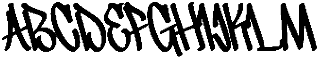The Darks Regular otf (400) Font UPPERCASE