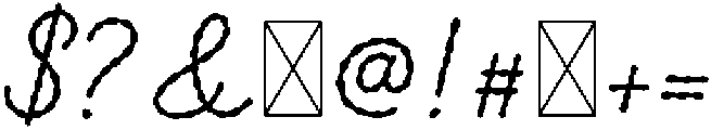 The Daydreamer Regular otf (400) Font OTHER CHARS