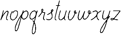 The Daydreamer Smooth otf (400) Font LOWERCASE
