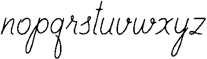 The Daydreamer Smooth ttf (400) Font LOWERCASE