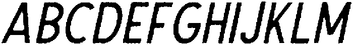 The Dodger Edge Italic otf (400) FONT
