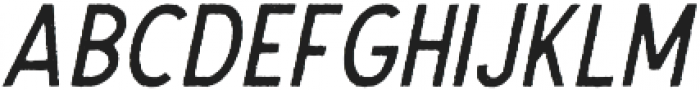 The Dodger Edge Italic otf (400) Font LOWERCASE