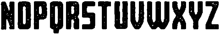 The Dodger Inky Italic otf (400) Font UPPERCASE
