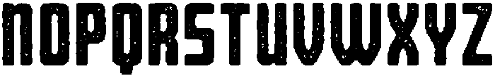 The Dodger Inky Italic otf (400) Font LOWERCASE