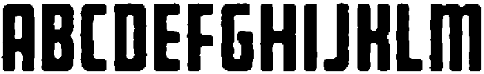 The Dodger Rough otf (400) Font UPPERCASE