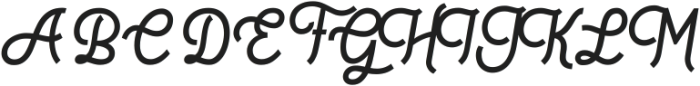 The Dorrington Two ttf (400) Font UPPERCASE