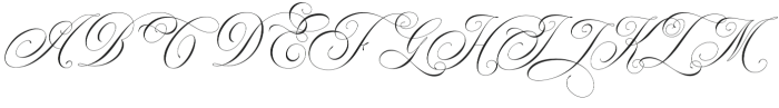 The Duality Regular otf (400) Font UPPERCASE