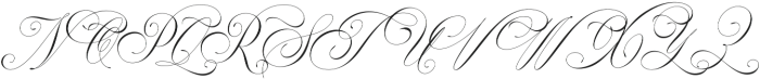 The Duality Regular otf (400) Font UPPERCASE