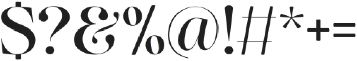 The Effolia Expended Semi Bold otf (600) Font OTHER CHARS