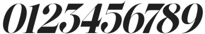 The Effolia Italic Black Italic otf (900) Font OTHER CHARS