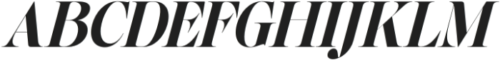 The Effolia Italic Black Italic otf (900) Font