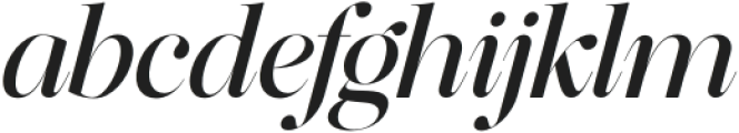 The Effolia Italic Medium Italic otf (500) FONT