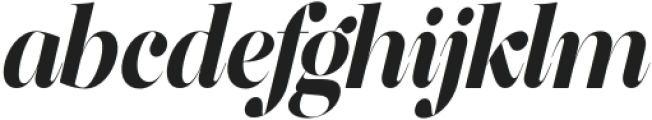 The Effolia Italic Scale Black otf (900) FONT