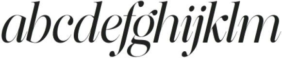The Effolia Italic Scale Reg otf (400) FONT