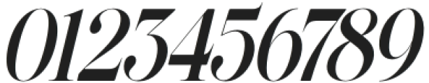 The Effolia Italic Scale Semi Bold otf (600) Font OTHER CHARS