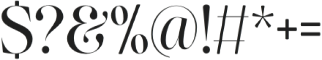 The Effolia Medium otf (500) Font OTHER CHARS