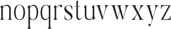 The Elephina Condensed Thin otf (100) Font LOWERCASE