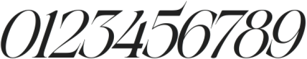The Erupha Italic Italic ttf (400) Font OTHER CHARS