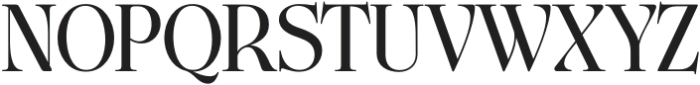 The Ethicly Bold otf (700) Font UPPERCASE