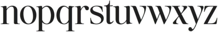 The Ethicly Bold otf (700) Font LOWERCASE