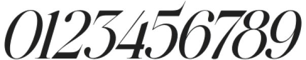 The Ethicly Italic otf (400) Font OTHER CHARS