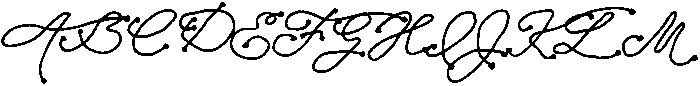 The Faitline Regular otf (400) Font UPPERCASE