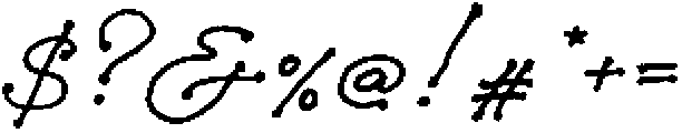 The Faitline Regular ttf (400) Font OTHER CHARS